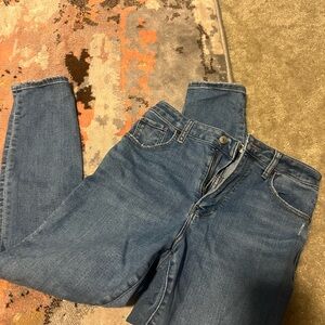 A&F Super skinny ankle curve love high rise jean!